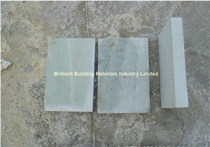 China Ming Green Marble Paving Stone, Green Marble Kerbstone