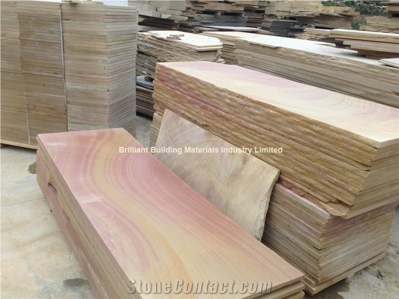 Rainbow Sandstone Slabs & Tiles,Multicolor Sandstone