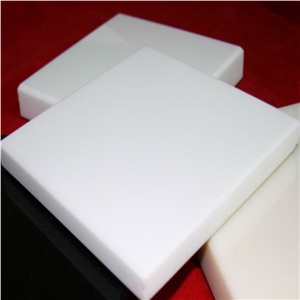 Chinese Product Polished Glass Panel Cheap Artificial Snow White Absolutely 18mm Nano Crystallized Stone