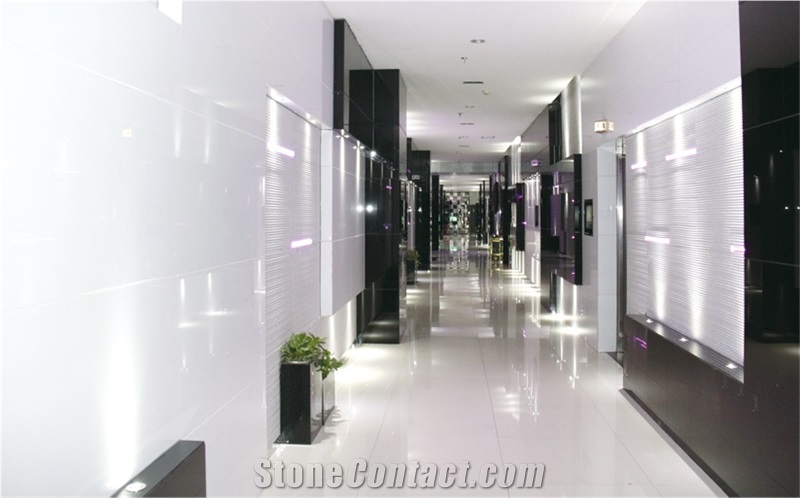 Interior Crystallized Wall Cladding Artificial Stone Wall
