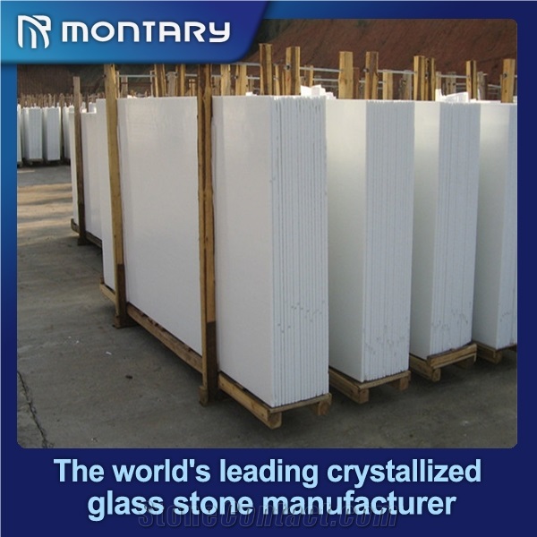 Manufacturer Of Marmoglass,Nanoglass China Cheap White Super Nanoglass,Crystallized Stone