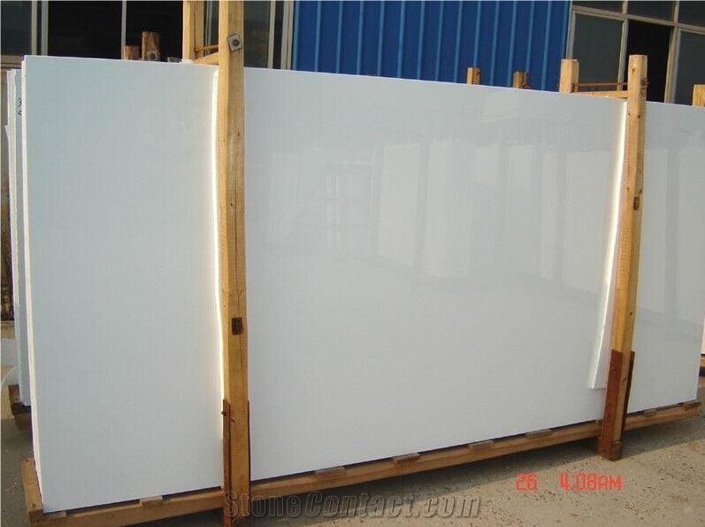 Perfect White Nano Crystallized Glass Panel from Factory
