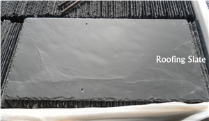 China Black Slate Roofing Slabs & Tiles