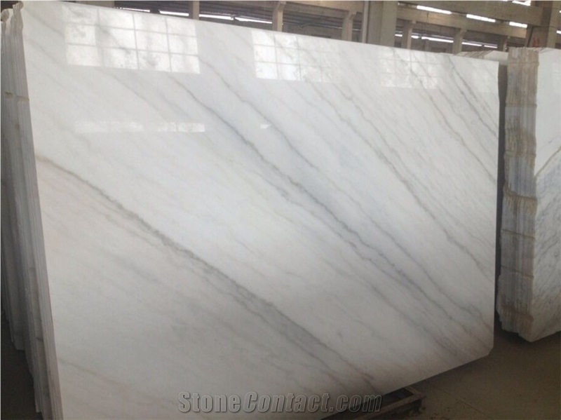 China Guangxi White Marble Tiles & Slabs