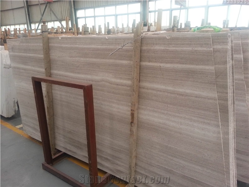 Wooden White Marble