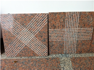 Beautiful Maple Red Granite G562 Tiles