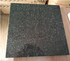 China Black Granite Seaweed Black Slab and Tile