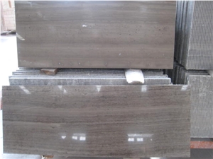 Cheap China Grey Wood Grain Marble Slabs