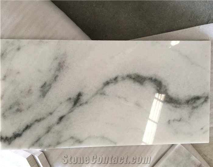 China Cloudy White Marble Surf White Marble Slabs & Tiles, Clivia White Marble Slabs & Tiles