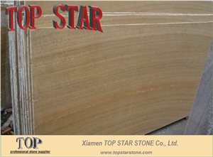 China Wood Grain Yellow Marble Factory Price Slabs & Tiles