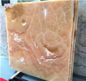 Imported from Turkey Yellow Onyx Floor Tiles & Slabs,Onice Miele