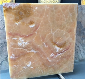 Imported from Turkey Yellow Onyx Floor Tiles & Slabs,Onice Miele