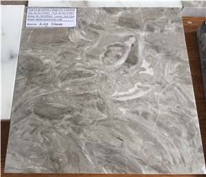 Leopard Skin Flower Marble Tile, China Grey Marble