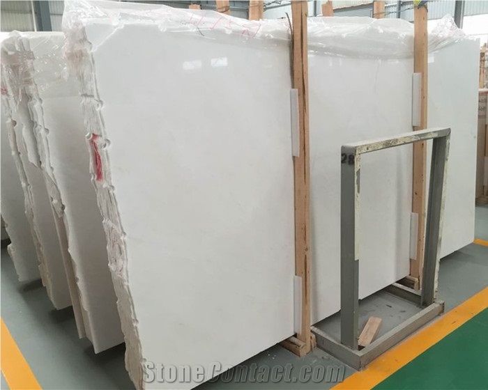 Natural Marble China Snow White Marble Slab,China White Marble