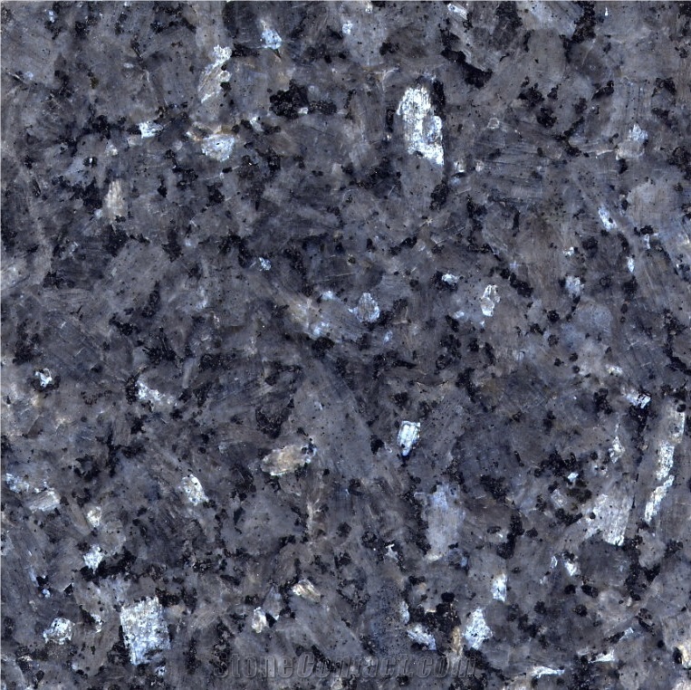 Natural Stone Blue Pearl Granite Tile, Norway Blue Granite