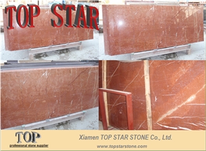 Rosso Alicante Marble,Rosa Europa Marble Spanish Red Marble Tile