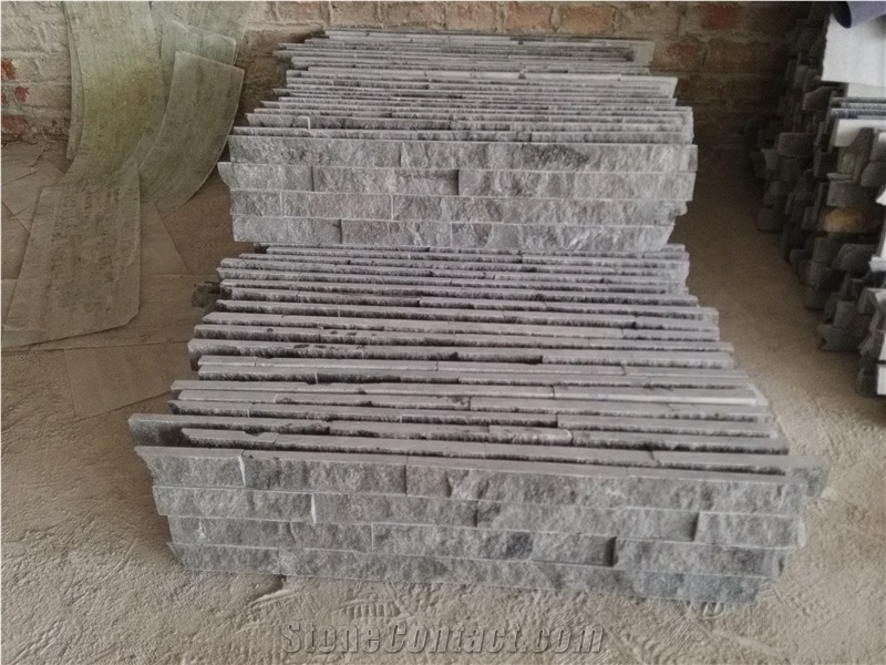 China Blue Limestone Wall Panel,Cladding,Culture Stone,Veneer Stone