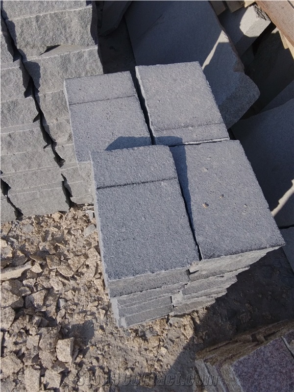 G370 Granite Dark Gray Paver,Cube,Paving Set,Walkway Pavers,Floor Covering