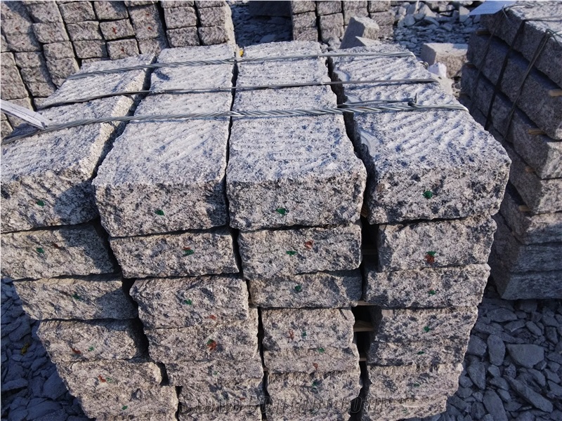 Man Made Granite Curbstone,Hanwork Curbstone,Curbstone by Hand,, G341 Grey Granite Curbstone