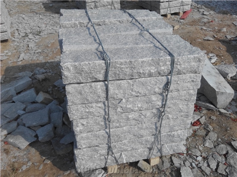 Man Made Granite Kerb,Hanwork Kerb,Kerb by Hand,, G375 Grey Granite Kerbs