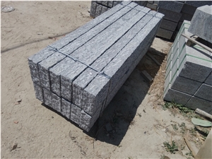 Rough Surface Granite Curbs,Rough Granite Curbstone, China G341 Grey Granite Curbstone