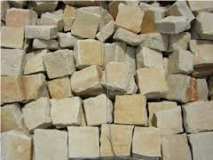 Cube Stone Landscaping Limestone, Beige Limestone Italy Cube Stone, Paving Sets