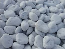 White Italy Limestone Pebble Stone & Gravels
