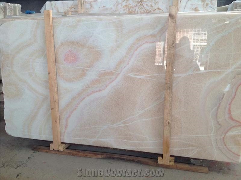 China Polished Red-Dragon Beige Onyx Slabs ,Wall Covering ,Wall Tiles,Bathroom Covering,Onyx Slabs,Stone Floorings