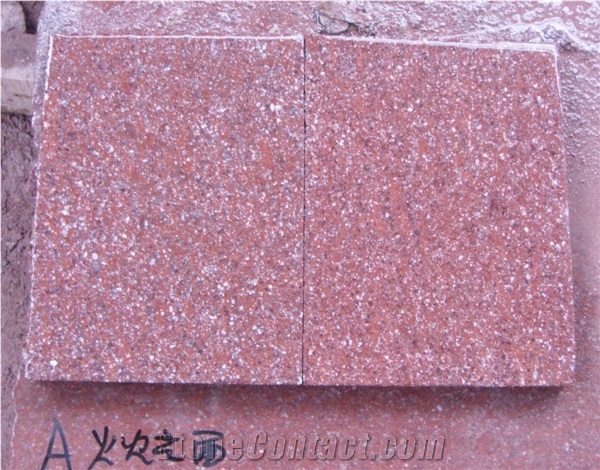 China Red Porphyry Stone & Pavers,Red Porphyry Walkway Paver,Red Porphyrite Granite Cube Stone,Red Porphyry Granite Cobble,Lanscape Stone
