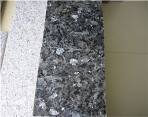 Blue Pearl Granite Slabd & Tiles,Cut to Size Tile for Wall & Flooring Paving