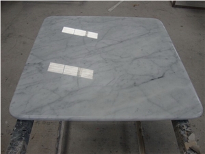 High Polished Carrara White Marble,Bianco Carrara Marble Table Tops
