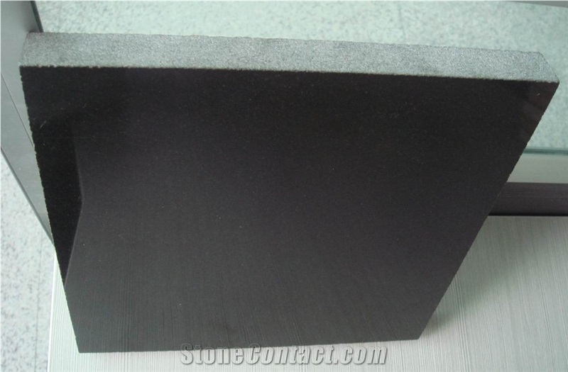 China Black Granite Polished Tiles & Slabs, Mongolia Black Granite Flooring Tiles, Absolute Black Granite Walling Tiles
