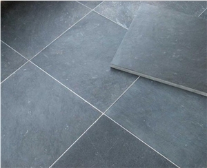China Blue Limestone Honed Floor Tiles & Wall Tiles,China Grey Stone Flooring Tiles