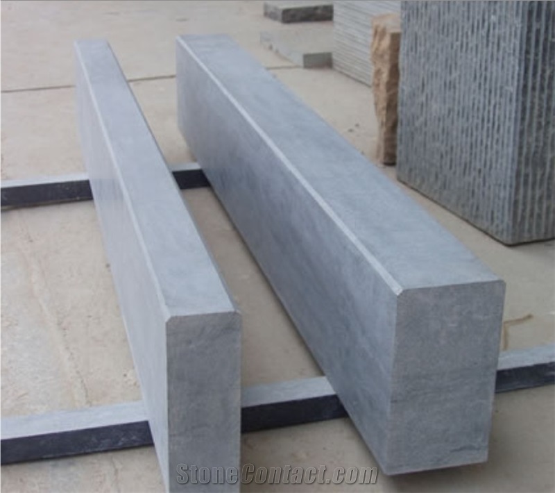 China Blue Stone Honed Kerbstone,Blue Stone Curbs for Road