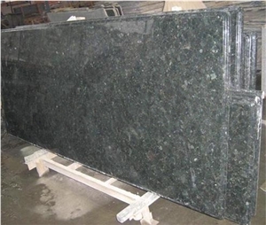 China Butterfly Green Granite Polished Kitchen Countertops, China Green Granite Countertop