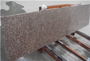 China Cheapest Red Granite Polished Table Tops, G687 Granite Polished Countertops for Kitchen