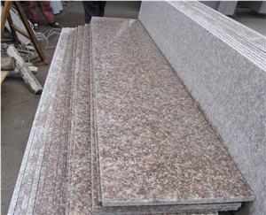 China Cheapest Red Granite Polished Table Tops, G687 Granite Polished Countertops for Kitchen