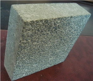 China G612 Granite Bushhammered Cube Stone & Pavers, China Green