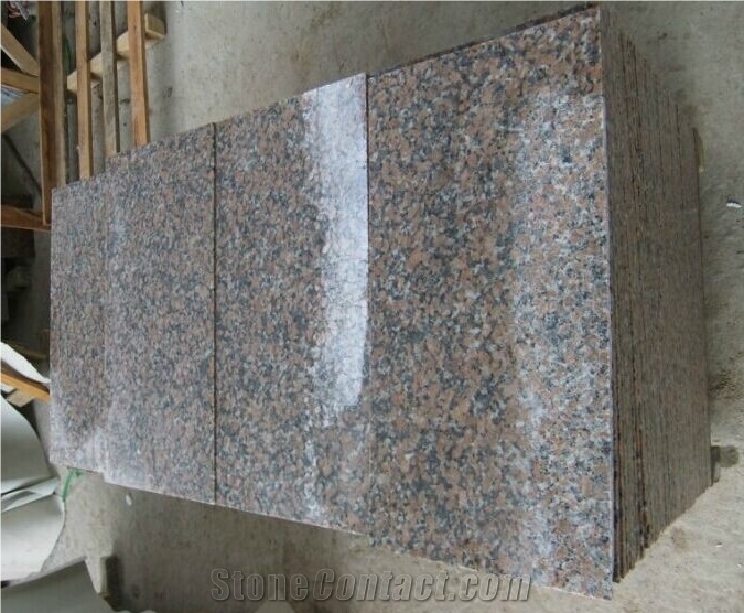 China Haitang Red Granite Polishing Tiles for Wall & Floor