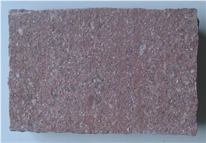 China Red Porphyry Outdoor Garden Paving Stone