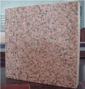 China Red Tianshan Granite Flamed Flooring & Walling Tiles