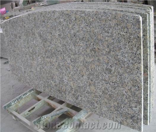 China Yellow Butterfly Granite Polished Countertops & Table Tops (New Granite)