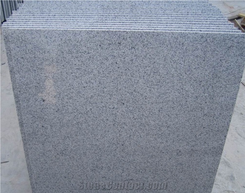 G601 Granite Polished Tiles, China Cheap Light Grey Granite