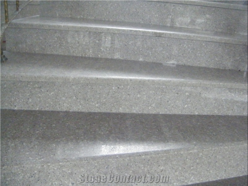 G606 Granite Polished Stairs & Steps, China Pink Granite