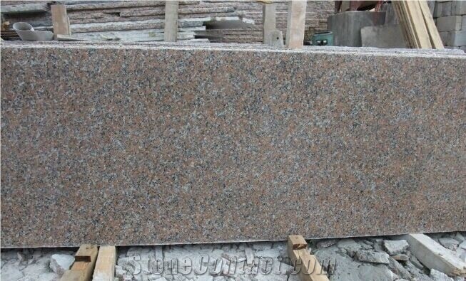 Haitang Red Granite Polishing Small Slabs & Tiles, China Red Granite