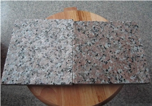 (Polished & Flamed) China Pink Porino Granite Flooring Tiles & Walling Tiles