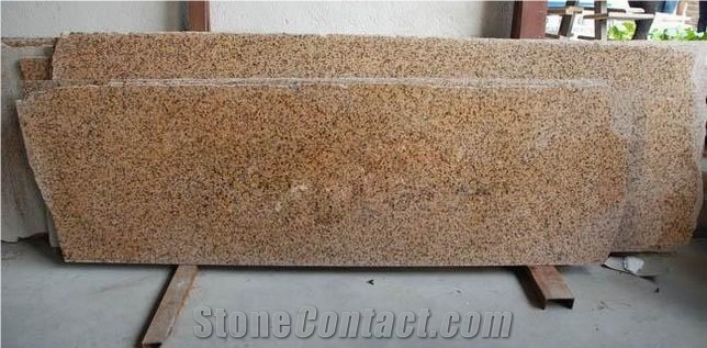 Vietnam Gold Granite Polished Small Slabs & Half Slabs, Vietnam Rust Granite Slabs & Tiles