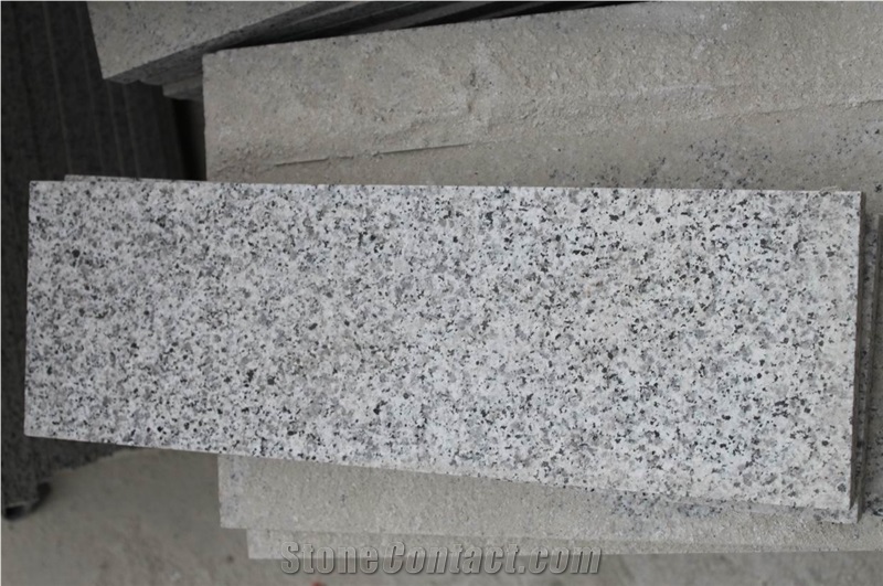 White Leopard G640 Granite Flamed Tiles & Slabs, China Grey Granite Flamed Flooring Tiles