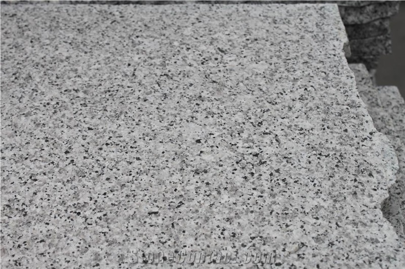 White Leopard G640 Granite Flamed Tiles & Slabs, China Grey Granite Flamed Flooring Tiles