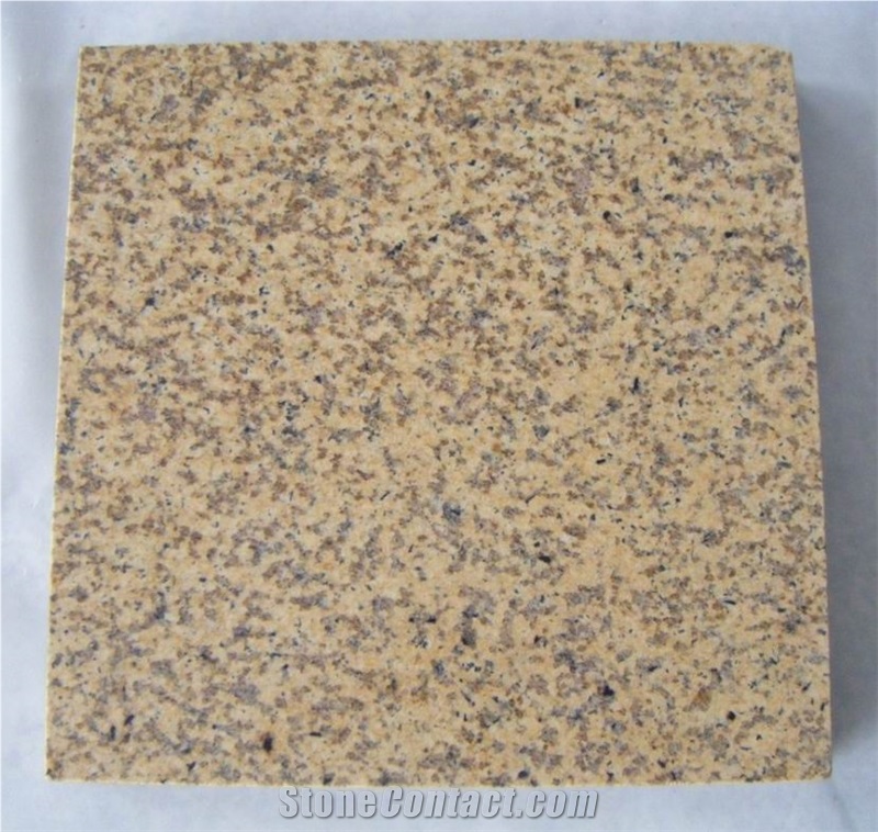 Yellow Vietnam Granite Polished Tiles & Slabs, Vietnam Rust Granite